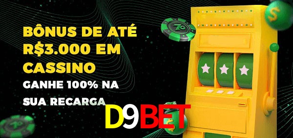 D9BET melhor bônus de depósito